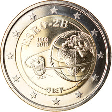 Belgium, 2 Euro, ESRO-2B, 2018, MS(63), Bi-Metallic, KM:New