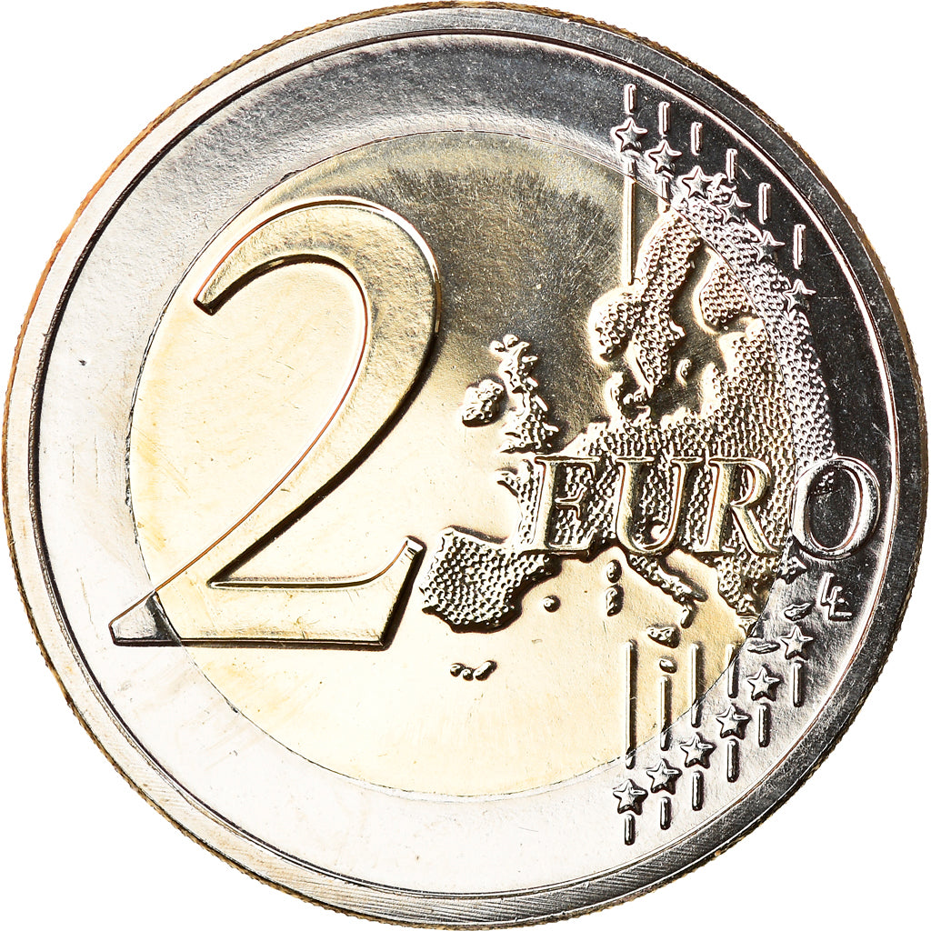 Belgium, 2 Euro, ESRO-2B, 2018, MS(63), Bi-Metallic, KM:New