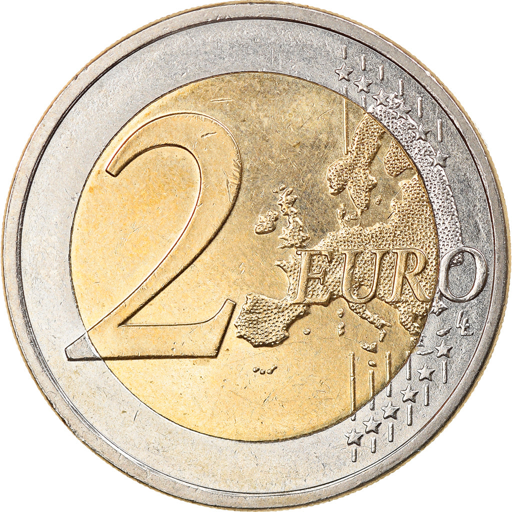 Finlandia, 2 Euro, 2006, Vantaa, BB+, Bi-metallico, KM:105