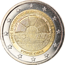 Zypern, 2 Euro, European Capital Of  Culture, 2017, UNZ, Bi-Metallic, KM:New