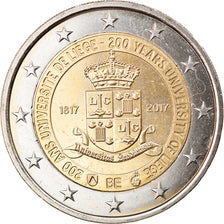 Belgium, 2 Euro, Université de Liège, 2017, MS(63), Bi-Metallic, KM:New