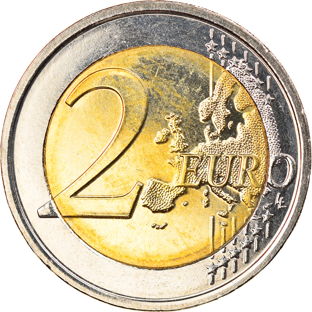 Belgium, 2 Euro, 200 ans Ghent University, 2017, MS(63), Bi-Metallic, KM:New