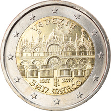 Italy, 2 Euro, Basilique Saint Marc, 2017, MS(63), Bi-Metallic, KM:New