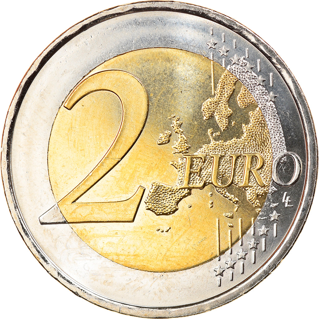 Spain, 2 Euro, Églises du royaume des Asturies, 2017, MS(63), Bi-Metallic