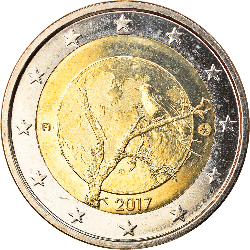 Finland, 2 Euro, 2017, MS(63), Bi-Metallic, KM:New