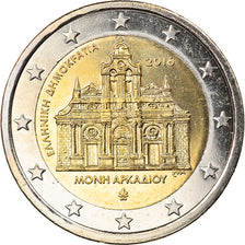 Greece, 2 Euro, Holocauste du monastère d'Arkadi, 2016, Athens, MS(63)