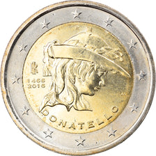 Italia, 2 Euro, Donatello, 2016, SPL, Bi-metallico, KM:New