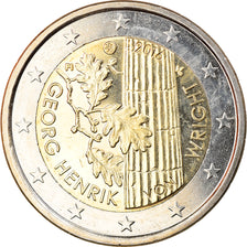 Finland, 2 Euro, Georg Henrik, 2016, MS(63), Bi-Metallic, KM:New