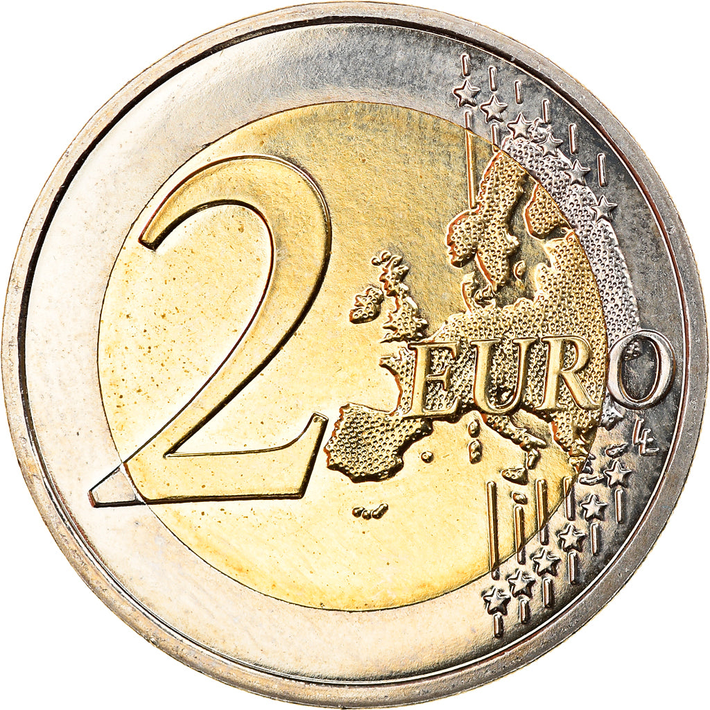 France, 2 Euro, 2016, Paris, MS(63), Bi-Metallic, KM:New