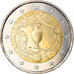 France, Monnaie de Paris, 2 Euro, UEFA Euro 2016, 2016, Paris, MS(63)