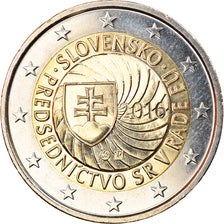 Eslovaquia, 2 Euro, 2016, SC, Bimetálico, KM:New
