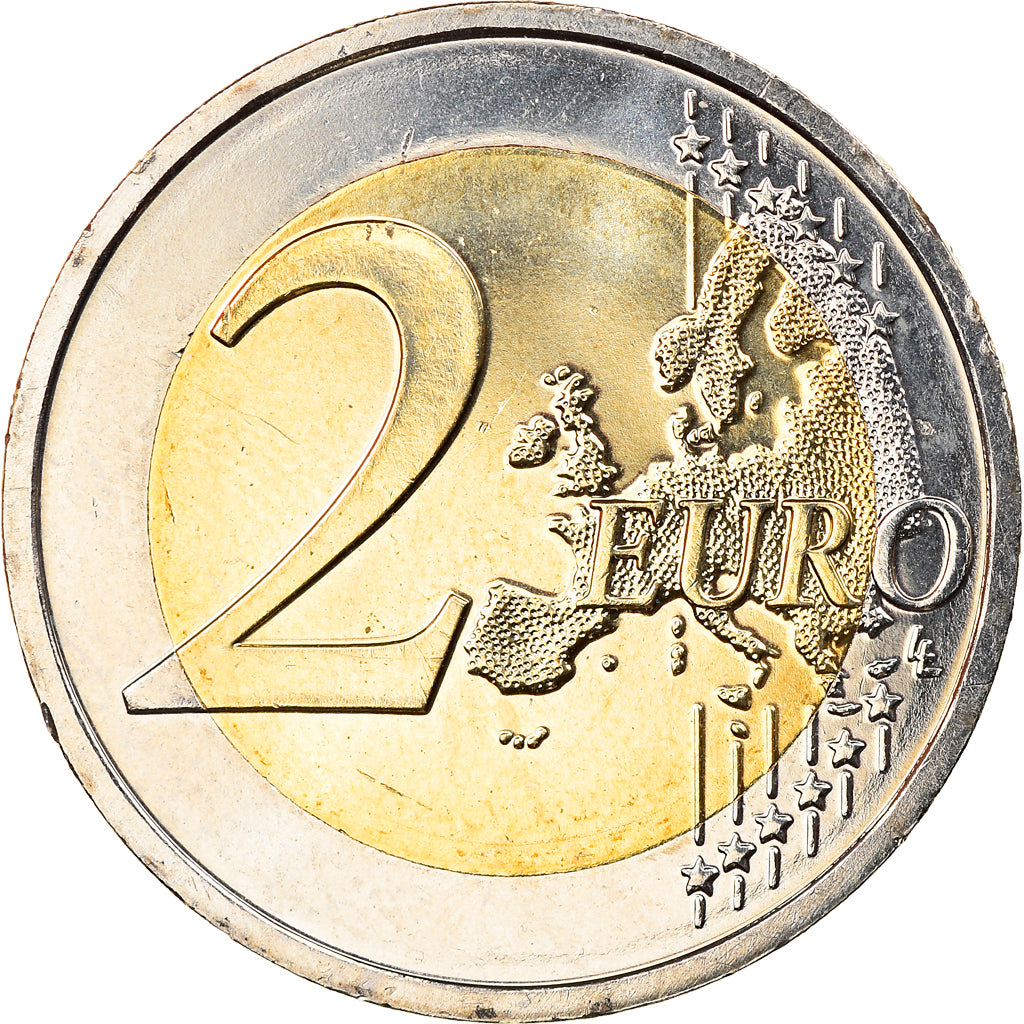 Słowacja, 2 Euro, 2016, MS(63), Bimetaliczny, KM:New