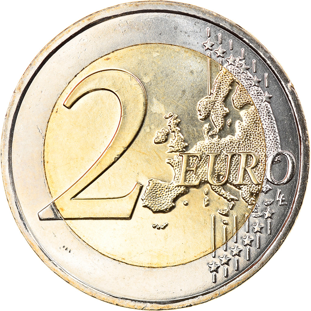Malta, 2 Euro, L'amour, 2016, Paris, MS(63), Bi-Metallic, KM:New