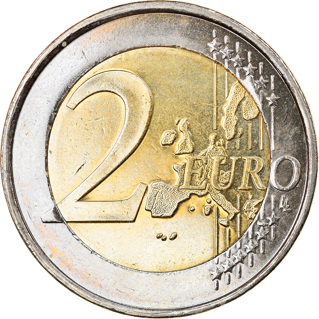 Belgium, 2 Euro, Schengen Agreement, 2005, Brussels, MS(63), Bi-Metallic, KM:240