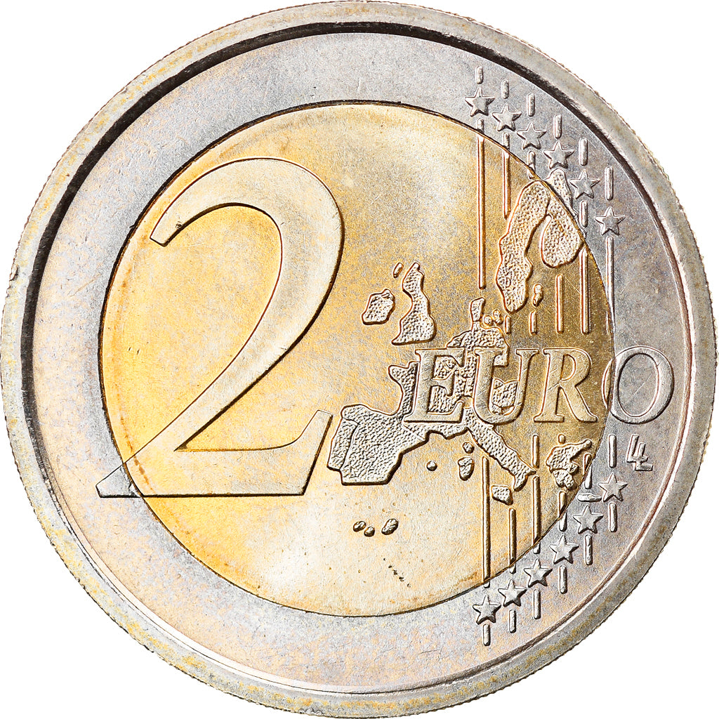 Italië, 2 Euro, 2005, Rome, UNC-, Bi-Metallic, KM:217