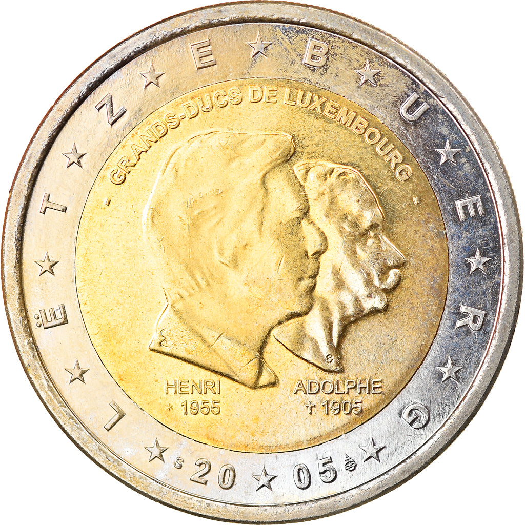 Lussemburgo, 2 Euro, 2005, Utrecht, SPL, Bi-metallico, KM:87