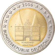 GERMANY - FEDERAL REPUBLIC, 2 Euro, Schleswig-Holstein, 2006, Stuttgart, MS(63)