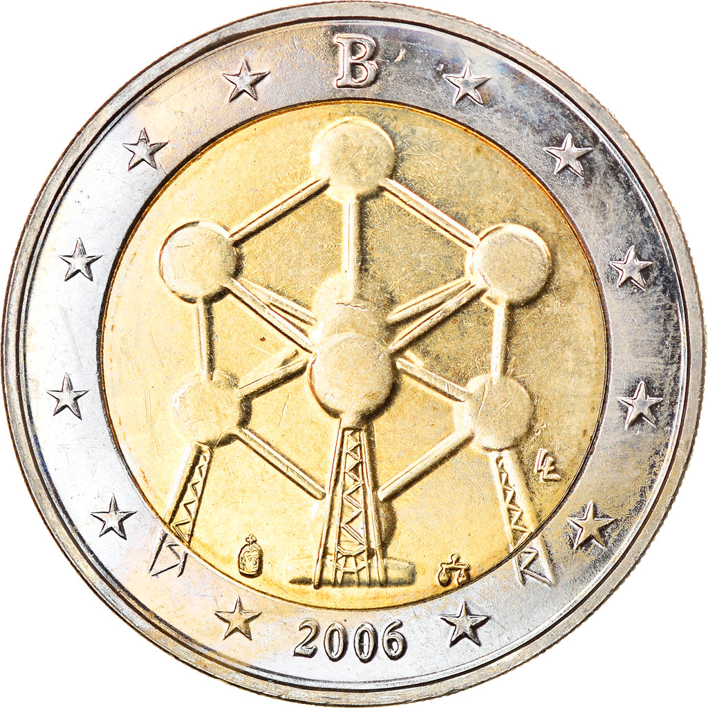 Belgium, 2 Euro, 2006, Brussels, MS(63), Bi-Metallic, KM:241