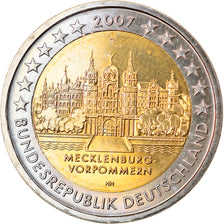 ALEMANIA - REPÚBLICA FEDERAL, 2 Euro, Mecklembourg, 2007, Berlin, SC