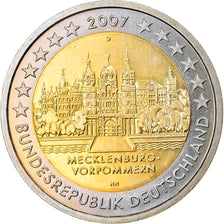 GERMANY - FEDERAL REPUBLIC, 2 Euro, 2007, Munich, MS(63), Bi-Metallic, KM:260