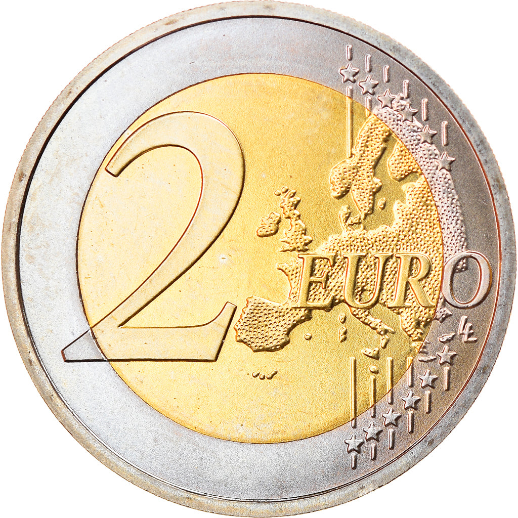 GERMANY - FEDERAL REPUBLIC, 2 Euro, 2007, Munich, MS(63), Bi-Metallic, KM:260