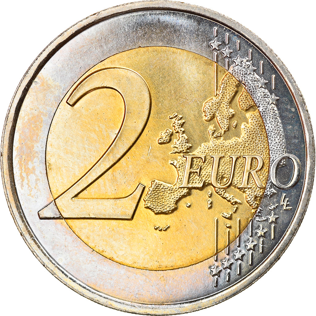 Luxembourg, 2 Euro, 2007, Paris, MS(63), Bi-Metallic, KM:95