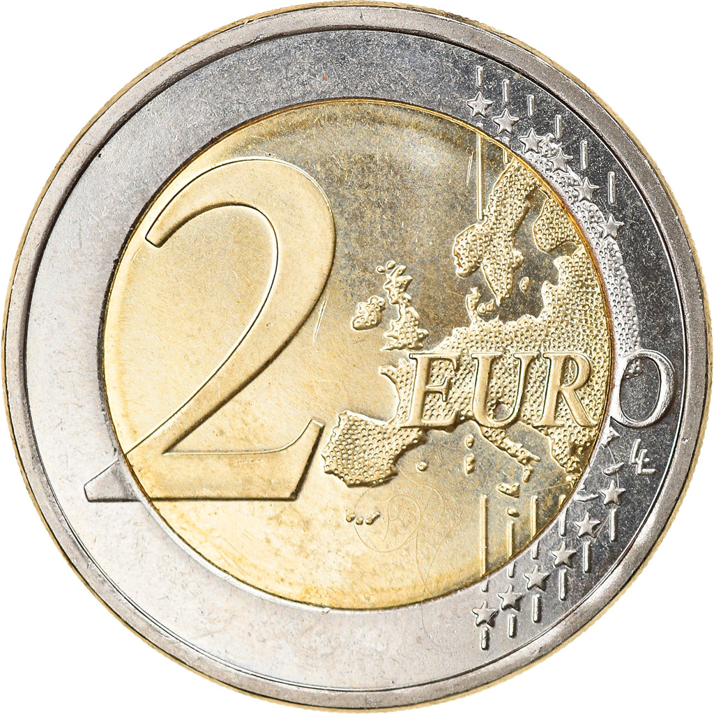 Finland, 2 Euro, Human Rights, 2008, Vantaa, MS(63), Bi-Metallic, KM:143