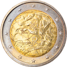 Italia, 2 Euro, 2008, SPL, Bi-metallico, KM:New