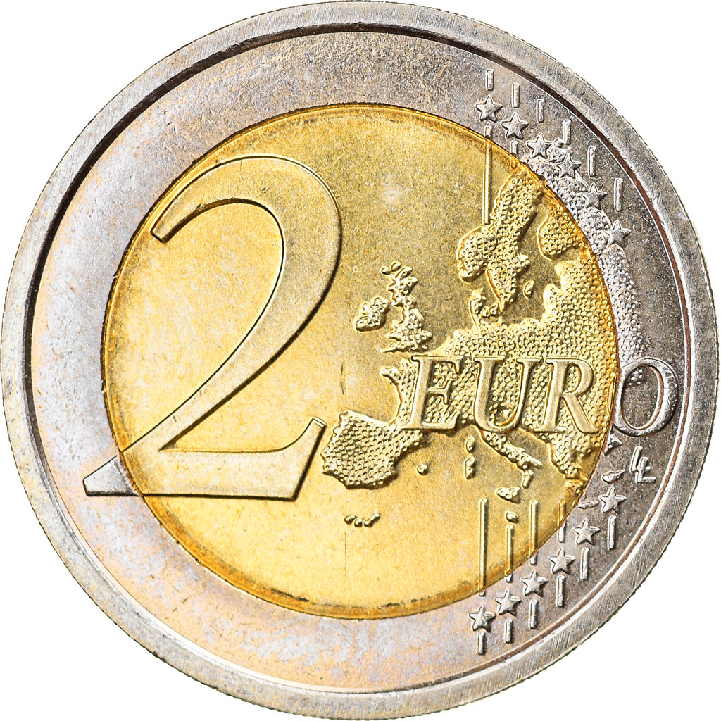 Italia, 2 Euro, 2008, SPL, Bi-metallico, KM:New