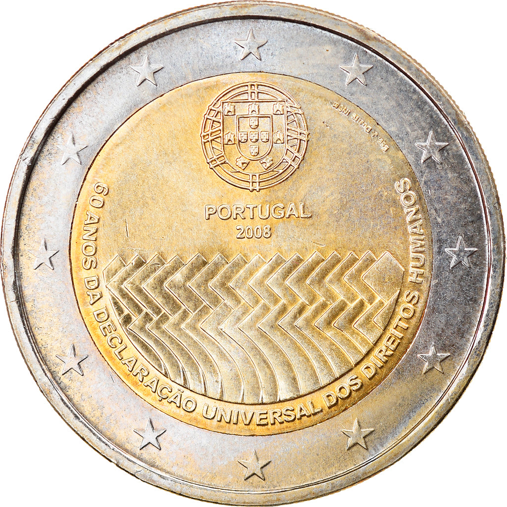 Portugal, 2 Euro, 2008, Lisbonne, SPL, Bi-Metallic, KM:784