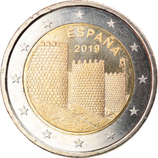 Spain, 2 Euro, Avila, 2019, MS(63), Bi-Metallic, KM:New