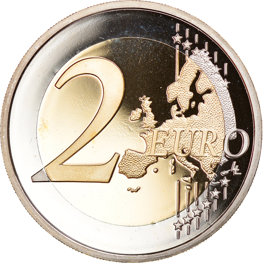 France, 2 Euro, 60 ans - Astérix, 2019, BE, FDC, Bi-Metallic, KM:New