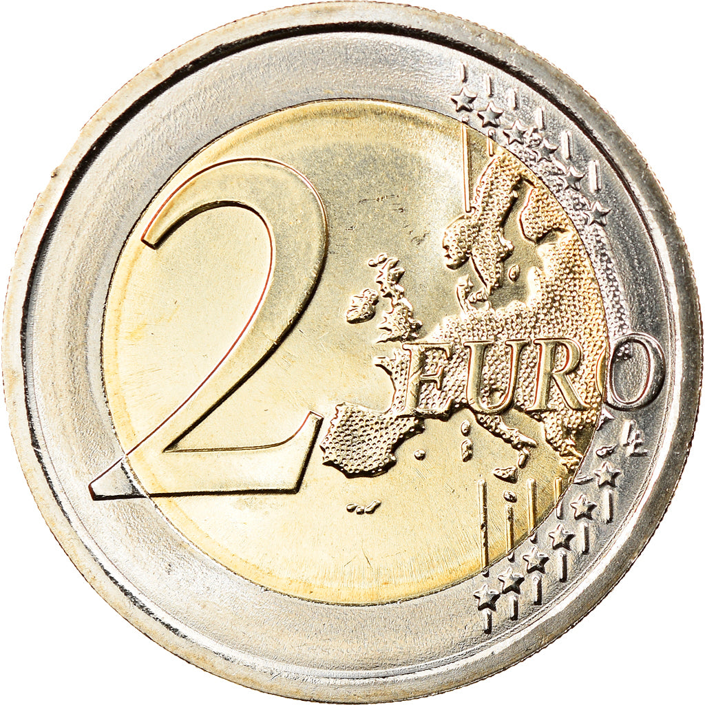 Italy, 2 Euro, Leonardo Da Vinci, 2019, MS(63), Bi-Metallic, KM:New