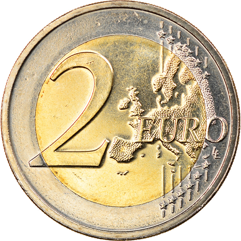 Luxembourg, 2 Euro, Grande-Duchesse Charlotte, 2019, MS(63), Bi-Metallic, KM:New