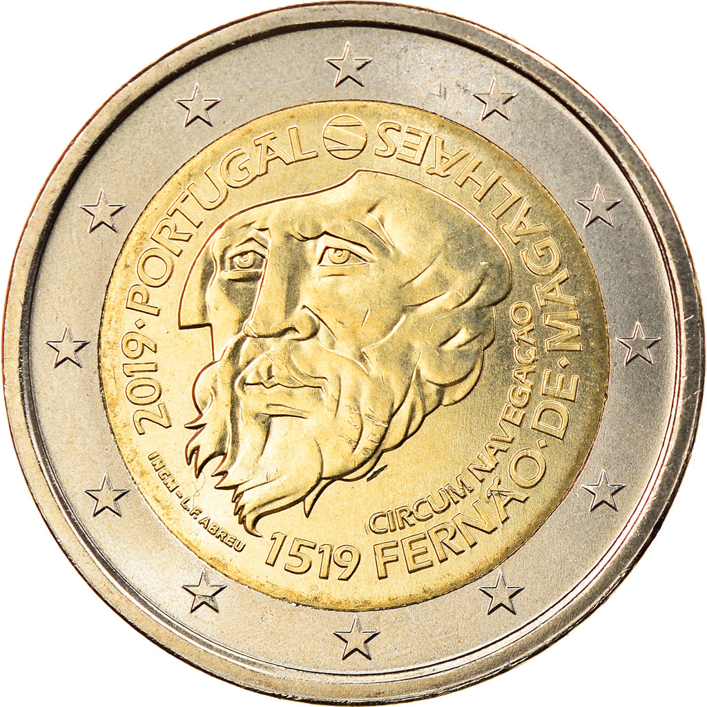 Portugal, 2 Euro, Fernand de Magellan, 2019, SPL, Bi-Metallic, KM:New