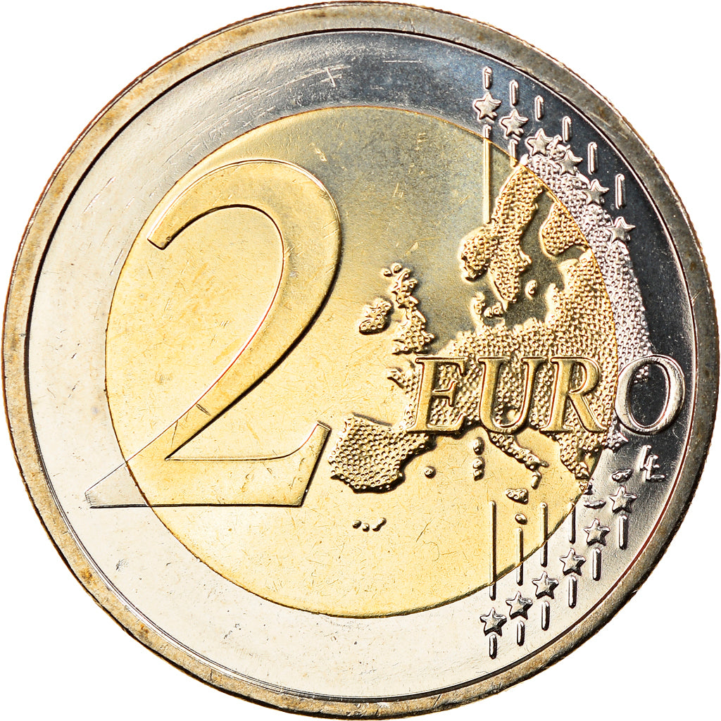 Slovakia, 2 Euro, Milan Rastislav Stefanik, 2019, MS(63), Bi-Metallic, KM:New