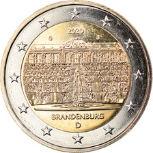 République fédérale allemande, 2 Euro, Brandenburg, 2020, Karlsruhe, SPL