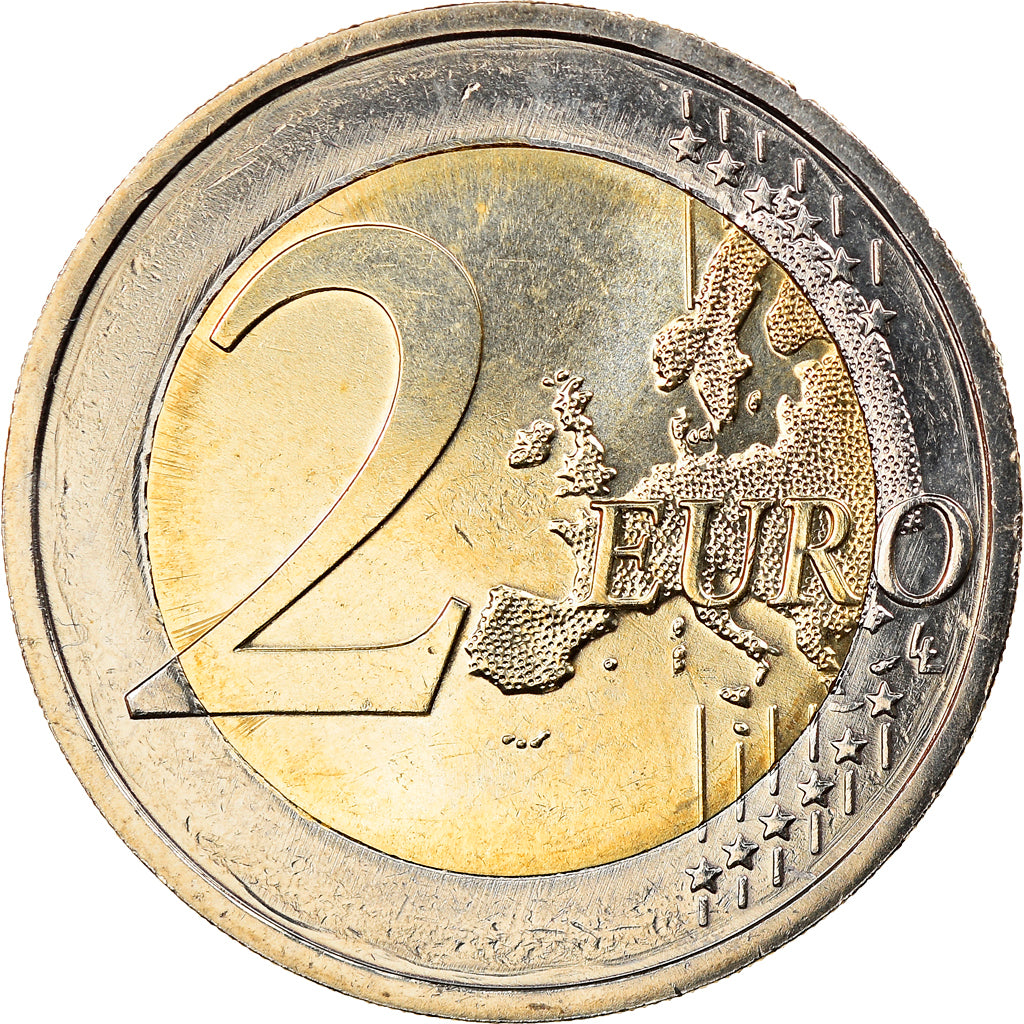 GERMANY - FEDERAL REPUBLIC, 2 Euro, Helmut Schmidt, 2018, Munich, MS(63)