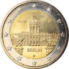 GERMANY - FEDERAL REPUBLIC, 2 Euro, Berlin, 2018, Berlin, MS(63), Bi-Metallic