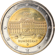 Germany, 2 Euro, Bundesrat, 2019, Berlin, MS(63), Bi-Metallic, KM:New
