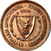 Coin, Cyprus, 5 Mils, 1980, AU(50-53), Bronze, KM:39