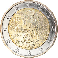 Germania, 2 Euro, Chute du Mur de Berlin, 2019, Munich, SPL, Bi-metallico
