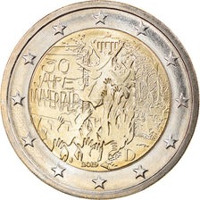 Allemagne, 2 Euro, Chute du Mur de Berlin, 2019, Hambourg, SPL, Bi-Metallic