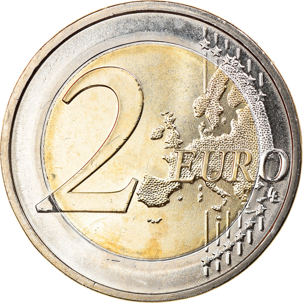Allemagne, 2 Euro, Chute du Mur de Berlin, 2019, Hambourg, SPL, Bi-Metallic
