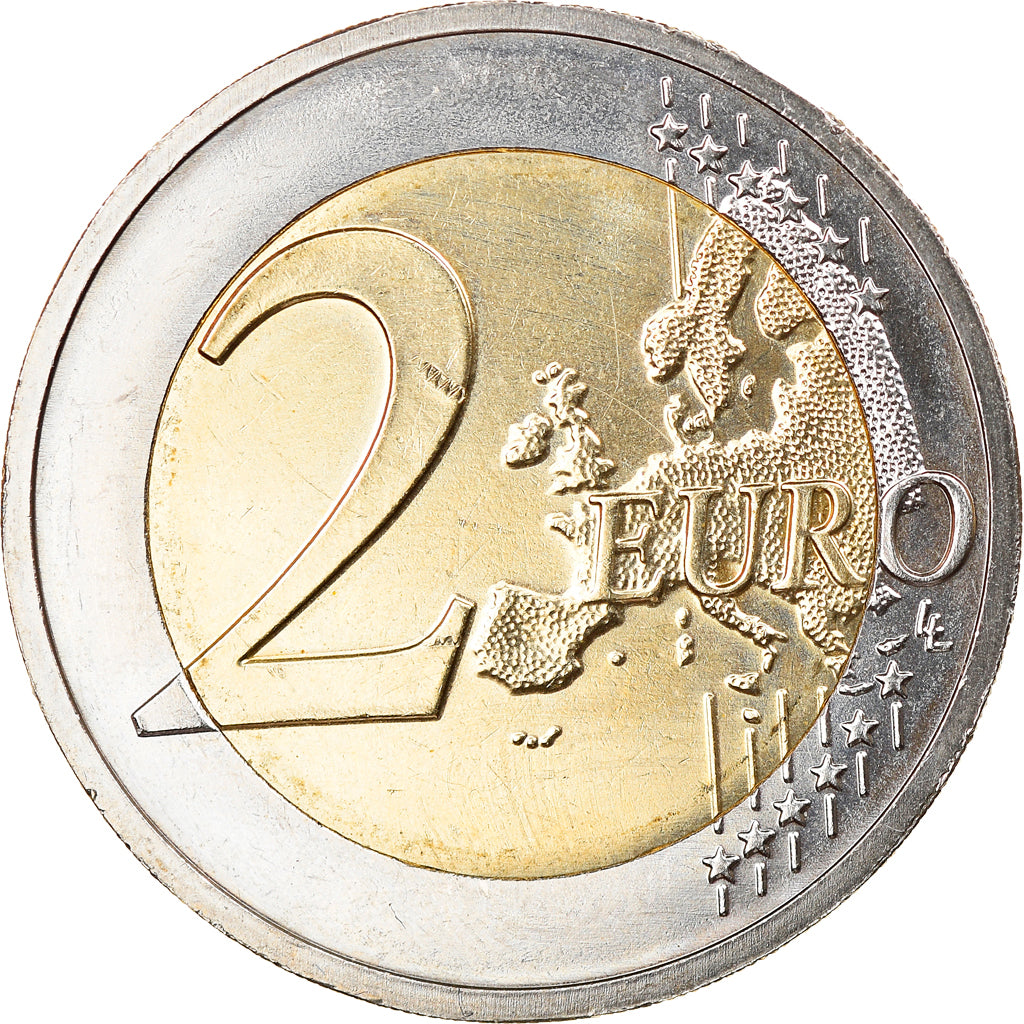 Deutschland, 2 Euro, Hessen, 2015, Karlsruhe, SS+, Bi-Metallic, KM:New