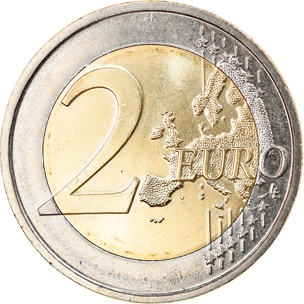 Germany, 2 Euro, Hessen, 2015, Munich, AU(50-53), Bi-Metallic, KM:New