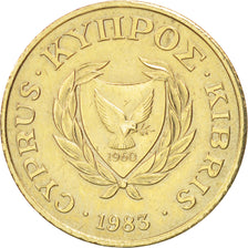 Coin, Cyprus, 2 Cents, 1983, AU(50-53), Nickel-brass, KM:54.1
