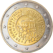 GERMANY - FEDERAL REPUBLIC, 2 Euro, 25 Ans de la Réunification Allemande, 2015