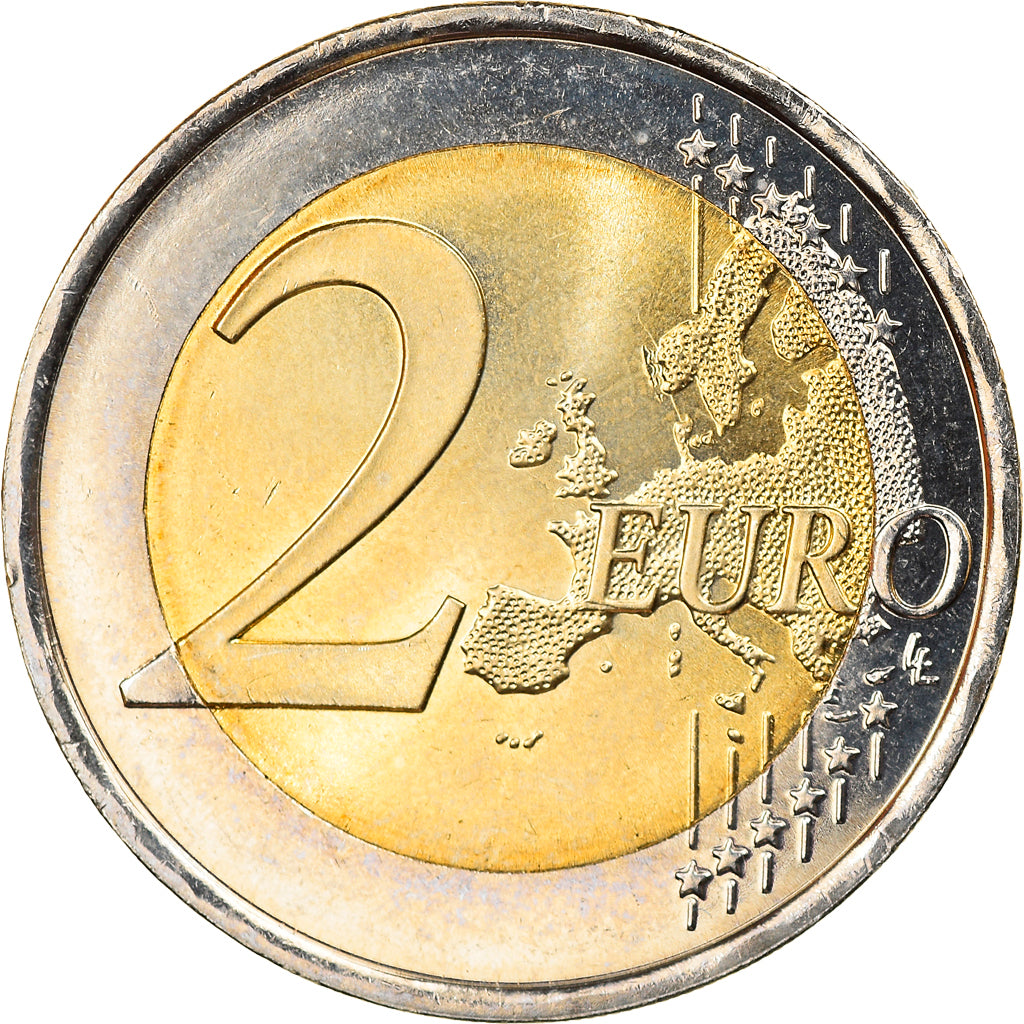 Spain, 2 Euro, 2015, MS(63), Bi-Metallic, KM:New