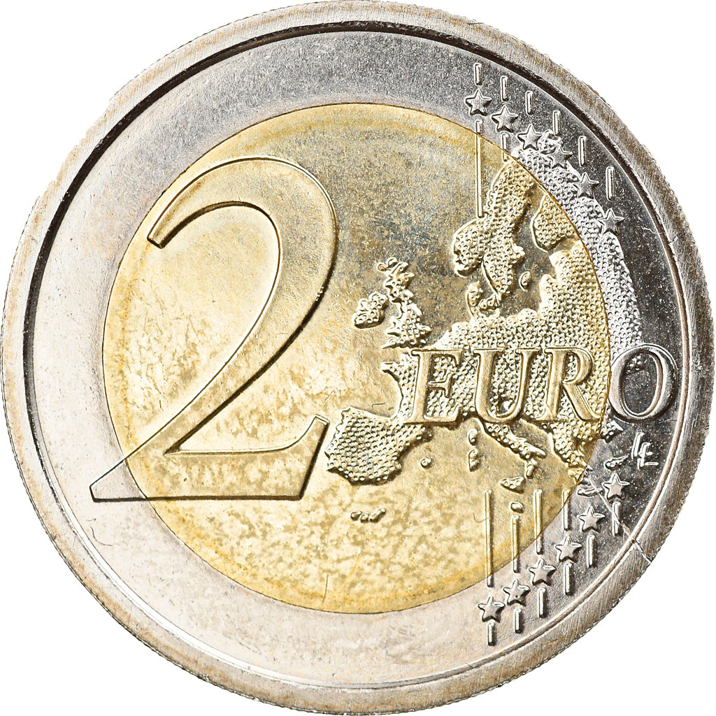 San Marino, 2 Euro, 2008, Rome, MS(65-70), Bi-Metallic, KM:487